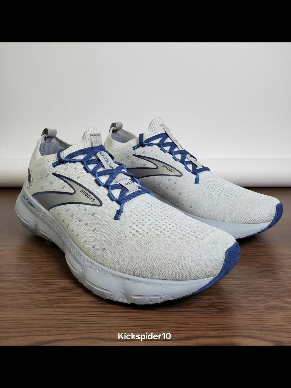 Brooks Glycerin StealthFit 20 Men's Running Training Shoes Size 11 Oyster Alloy
